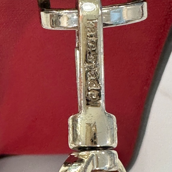 KATE SPADE CROSSBODY RED BAG W/ADJUSTABLE STRAPS & GOLD CHAIN - Picture 11 of 16